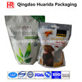 Customized Plastic Side Gusset Pet Food Packaging Bag with Zipper